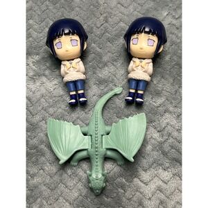 Anime Collectible Bundle Hint Hyuga Figures + Dragon Toy